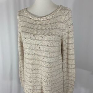 LOFT Crewneck Sparkle Sweater